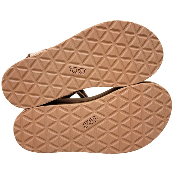 Teva Women Flatform Universal Platform Strappy Sandals Size US 9 Maple Sugar - Picture 4 of 5